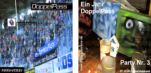 Frühe DoppelPass-Party-CDs