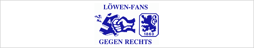 L&ouml;wen-Fans gegen Rechts