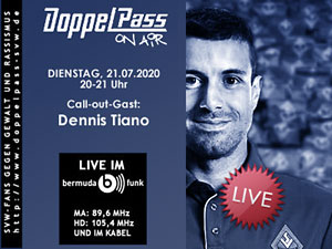 DoppelPass on Air: Call-out-Gast Dennis Tiano