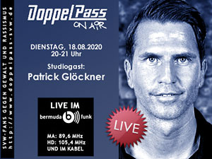 DoppelPass on Air: Studiogast Patrick Glöckner
