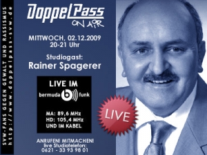 DoppelPass on Air: Studiogast Rainer Spagerer
