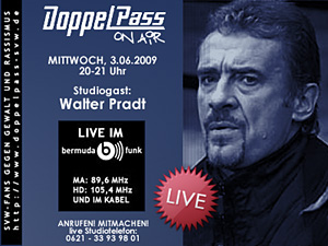 DoppelPass on Air: Studiogast Walter Pradt