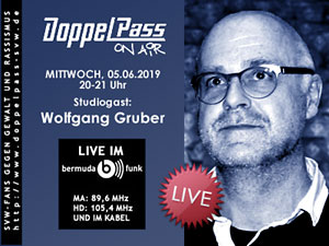 DoppelPass on Air: Studiogast Wolfgang Gruber