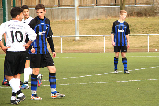 U16: SV Waldhof Mannheim - FC Germania Friedrichstal (09.03.2013) - Bild 18