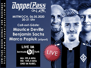 DoppelPass on Air: Call-out-Gäste Maurice Deville, Benjamin Sachs und Marco Popiuk (eSport)