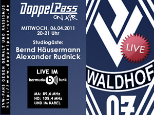 DoppelPass on Air: Studiogäste Bernd Häusermann und Alexander Rudnick