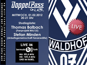 DoppelPass on Air: Studiogäste Thomas Balbach und Stefan Minden