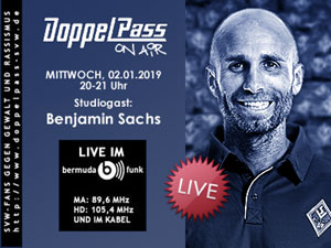DoppelPass on Air: Studiogast Benjamin Sachs