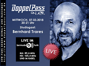 DoppelPass on Air: Studiogast Bernhard Trares