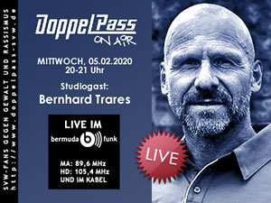 DoppelPass on Air: Studiogast Bernhard Trares