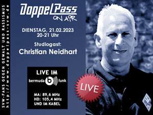 DoppelPass on Air: Studiogast Christian Neidhart