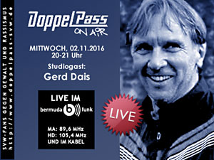 DoppelPass on Air: Studiogast Gerd Dais