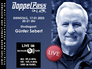 DoppelPass on Air: Studiogast Günter Sebert