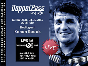 DoppelPass on Air: Studiogast Kenan Kocak