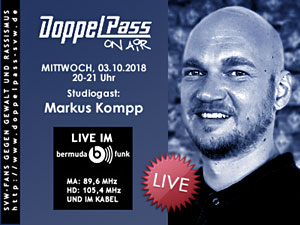 DoppelPass on Air: Studiogast Markus Kompp