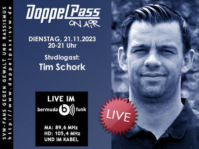 DoppelPass on Air: Studiogast Tim Schork